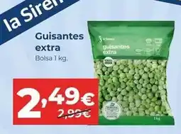 La Sirena Guisantes extra oferta