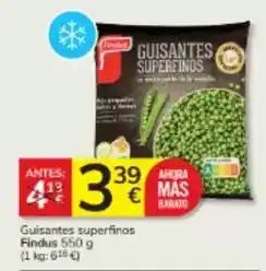 Consum Findus - guisantes superfinos oferta