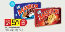 Consum Nestlé - pack maxibon oferta