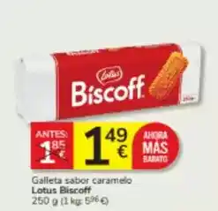 Consum Caramelo - galleta sabor oferta