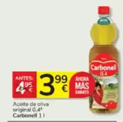Consum Carbonell - aceite de oliva original 0,4a oferta