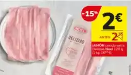 Consum Nestlé - jamon cocido extra delizias oferta