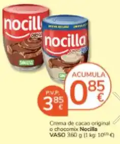 Consum Nocilla - crema de cacao original o chocomix oferta