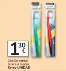 Consum Kyrey - cepillo dental suave o medio oferta
