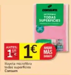 Consum Consum - bayeta microfibra todas superficies oferta
