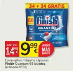 Consum Finish - lavavajillas máquina cápsulas oferta