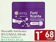Supermercados Bip Bip Ifa unnia - mascarilla fortificante oferta
