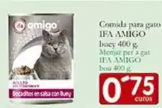 Supermercados Bip Bip Ifa amigo - comida para gato buey oferta