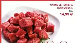 Masymas Carne de ternera para guisar oferta