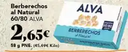 Gadis Berberechos al natural oferta