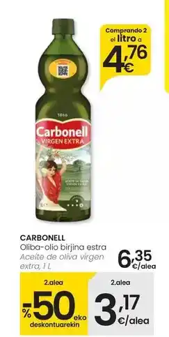 Eroski Carbonell - aceite de oliva virgen extra oferta