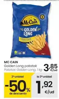 Eroski Mccain - patatas golden long oferta