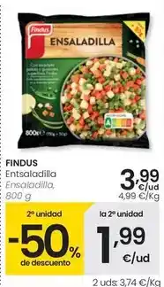 Eroski Findus - ensaladilla oferta