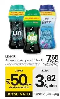 Eroski Lenor - productos oferta
