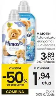 Eroski Mimosín - suavizantes oferta