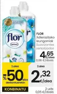 Eroski Flor - suavizantes oferta