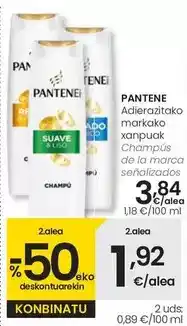 Eroski Pantene - champús de la marca oferta