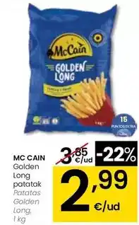 Eroski Mccain - patatas golden long oferta