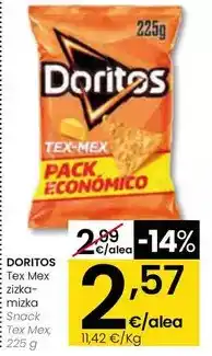 Eroski Doritos - snack tex mex oferta