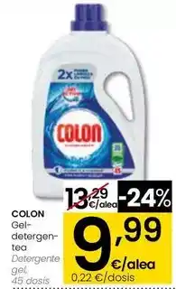 Eroski Colon - detergente gel oferta