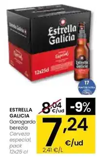 Eroski Estrella galicia - cerveza especial oferta