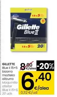 Eroski Gillette - maquinilla afeitar blue oferta