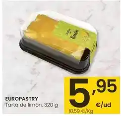 Eroski Europastry - tarta de limón oferta