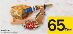 Eroski Rodríguez - jamon reserva oferta