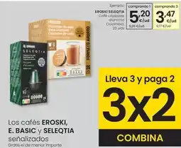 Eroski Eroski seleqtia - café cápsulas aluminio colombia oferta