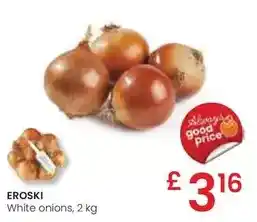 Eroski Eroski - white onions oferta
