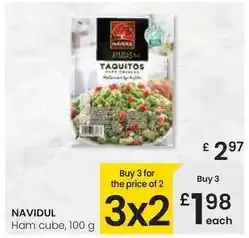 Eroski Navidul - ham cube oferta