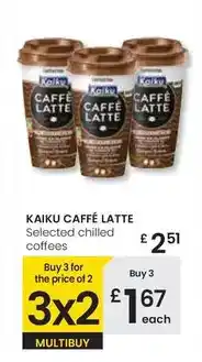 Eroski Kaiku - caffe latte oferta