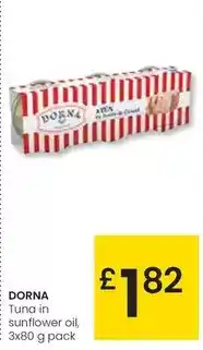 Eroski Dorna - tuna in sunflower oil oferta