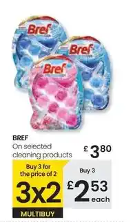Eroski Bref - on selected cleaning products oferta