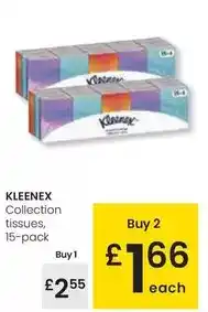 Eroski Kleenex - collection tissues oferta