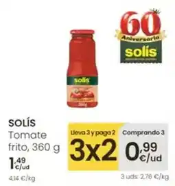 Eroski Solís - tomate frito oferta