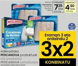 Eroski Pescanova - lomos de bacalao oferta