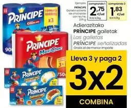 Eroski Príncipe - galleta estrella de chocolate con leche oferta