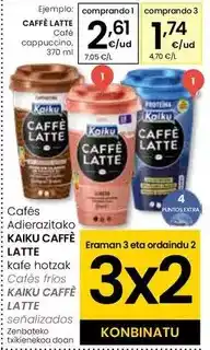 Eroski Caffe latte - café cappuccino oferta