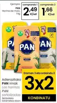 Eroski Pan - harina de maiz oferta