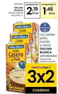 Eroski Gallina blanca - caldo casero de pollo oferta