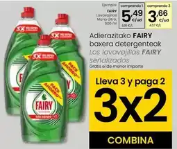 Eroski Fairy - lavavajillas mano ultra oferta