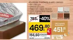 Eroski Pikolin - abatible madera suelo cerez oferta