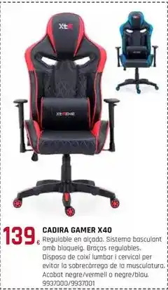 Fes Més Cadira gamer x40 oferta