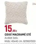 Fes Més Coixí macramé eté oferta