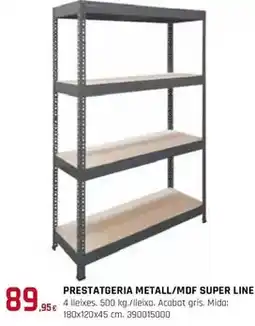 Fes Més Prestatgeria metall/mdf super line oferta