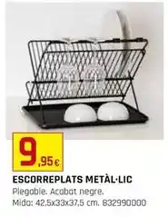 Fes Més Escorreplats metal-lic oferta