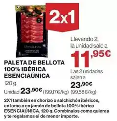 Supercor Bellota - paleta de 100% iberica oferta