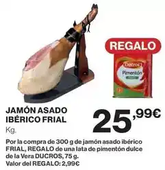 Supercor Ducros - jamón asado ibérico frial oferta