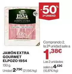 Supercor Elpozo - jamon extra gourmet oferta